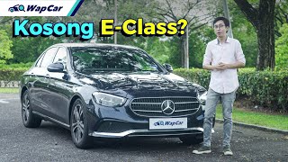 2022 MercedesBenz E200 Review in Malaysia Should You Top Up RM50k for the AMG Line  WapCar [upl. by Mehetabel636]