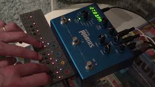 Strymon Mobius amp Teenage Engineering OPZ demo Sketchbook 10122023 [upl. by Euqinomahs802]