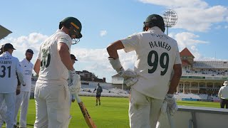 Day one highlights  Nottinghamshire v Hampshire  LV Insurance County Championship [upl. by Ahsinoj772]