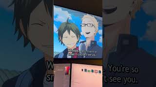 Arara Sorry  Gomen haikyuu anime shorts japanese arara [upl. by Nysa]