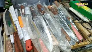 Wazirabad wholesale market knife market [upl. by Ahsenyt]