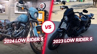 2024 Harley Davidson Low Rider S VS 2023 Harley Davidson Low Rider S [upl. by Arat]