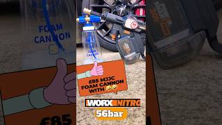 How does Worx Hydroshot 56bar work with MJJC £86 foam Cannon [upl. by Peale]