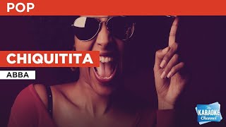 Chiquitita  ABBA  Karaoke with Lyrics [upl. by Erek684]