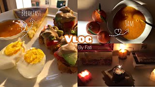 Cooking vlog  orange jam cute lil cakes مربى البرتقال و حرشة سريعة مريعة [upl. by Yehs573]