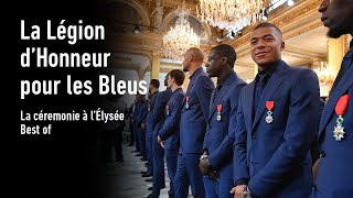 Football la cérémonie de remise de la Légion dhonneur des Bleus best of  LÉquipe 2019 [upl. by Innavoij53]