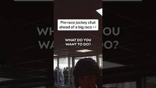 An insight into the prerace planning of the world’s best jockeys… 👀 horse horseracing [upl. by Reivaj971]