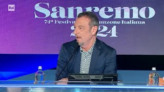 Amadeus su una possibile nuova conduzione del Festival di Sanremo  Festival di Sanremo 07022024 [upl. by Annala279]