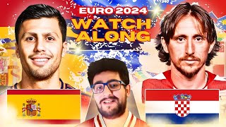 SPAIN VS CROATIA LIVE STREAM WATCHALONG EUROS LIVE STREAM WATCHALONG [upl. by Jesselyn]