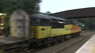 6V54 0603 Chirk Kronospan Colas Rail to Baglan Bay Colas Class56105 21092024 [upl. by Saffren]