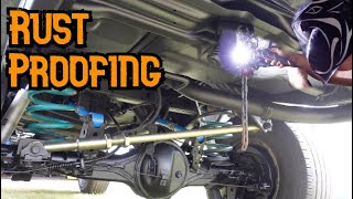 Rust Proofing amp Chassis Bracing 80 Series Landcruiser [upl. by Adlanor485]