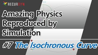 Amazing PhysicsReproduced by Simulation 7 The Isochronous Curve [upl. by Bergh]