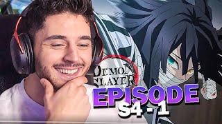 LENTRAINEMENT DES PILLIERS  DEMON SLAYER SAISON 4 EPISODE 1 REACTION FR [upl. by Aja]