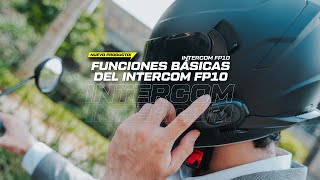 Funciones básicas del intercom FP10 By Sena [upl. by Bertram]