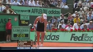 Samantha Stosur VS Serena Williams Highlight RG 2010 QF [upl. by Ara86]