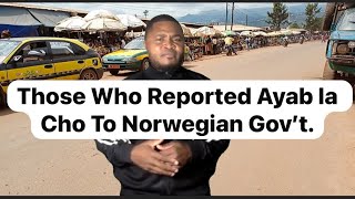 Those Who Reported Ayaba Cho To Norwegian Gov’t [upl. by Nnylav449]