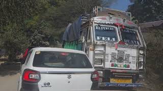 Trucks on Sairang Road [upl. by Boyce508]