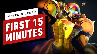 Metroid Dread The First 15 Minutes of Gameplay [upl. by Coridon189]