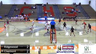 2024 Varsity Volleyball Claymont vs Ridgewood [upl. by Illac]