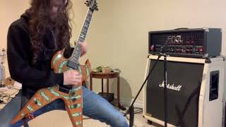 Giants in the Sky Guitar Solo  Judas Priest Richie Faulkner [upl. by Ahk]