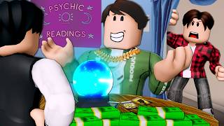 SPOILED Brother PRETENDED To Be PSYCHIC A Roblox Movie [upl. by Jase]