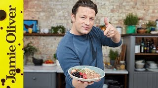 BEST BIRCHER MUESLI  Jamie Oliver [upl. by Trstram]