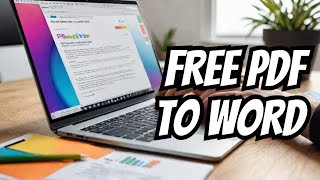 FREE PDF to Word Conversion Yes Its Finally Possible [upl. by Dietsche]