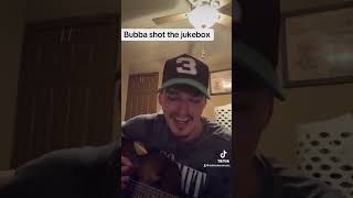 Bubba shot the jukebox countrymusic country guitarclips guitarvideos acousticcover cmt [upl. by Htiffirg]