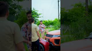 2 भाई दोनों तबाही Jaguar vs Range Rover🦁shorts [upl. by Aruon]