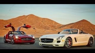 SLS AMG GT Coupe vs Roadster  quotThe Great Debatequot  MercedesBenz [upl. by Bergin20]