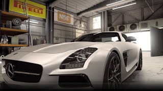 【CSR2】SLS AMG Black Series shift amp tune for 1223x [upl. by Kleinstein]