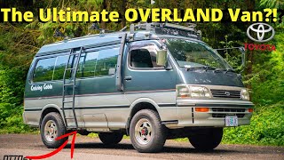 Toyota Hiace 4x4 Camper Van Pop Top Cruising Cabin Overland Off Grid Build by OttoEx [upl. by Haya]