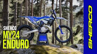 SHERCO MY24 ENDURO  FULL RANGE [upl. by Atterual893]