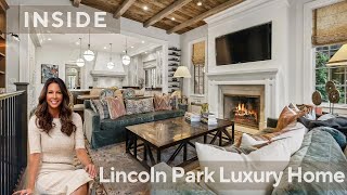 INSIDE Lincoln Park Luxury Family Home [upl. by Llet]