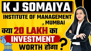 K J Somaiya Institute of Management Mumbai  Admission  Eligibility  Courses  Placement Reality [upl. by Cornelius]