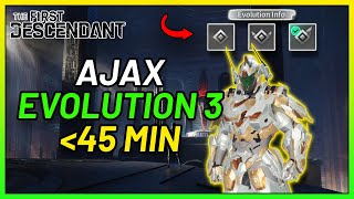 We BROKE The Game AJAX Evo 3 Skin Sub 45 Min  The First Descendant [upl. by Barbe]