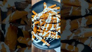 Easy sweet potato fries with the marshmallow drizzle [upl. by Paley]