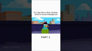 Doofenshmirtzs Visual Intelligence PART 2 phineasandferb cartoon shorts [upl. by Starlin]