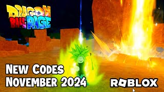 Roblox Dragon Ball Rage Codes November 2024 [upl. by Zsuedat]