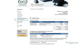 How to Modify Your Order for a WES Credential Evaluation [upl. by Suhail]