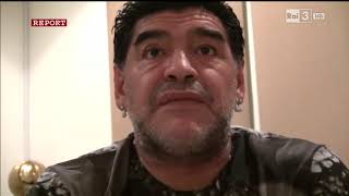 Intervista a Diego Armando Maradona  Report [upl. by Bullen]