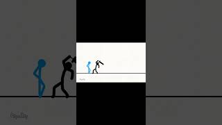 stickman fight animation  flipaclip  animation animation shorts short viralshort [upl. by Trub]