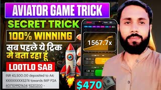 Aviator Game Tricks  How To Play Aviator Game  earn money Aviator Game  Aviator Game [upl. by Nemracledairam]