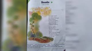 Seeds Poem  Walter de la Mare  English I  Gul Mohar Reader4 [upl. by Adehsar]