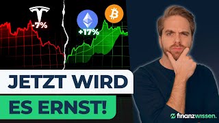 ACHTUNG 6 Monate die ALLES entscheiden  Aktien im Sinkflug Bitcoin amp Ethereum im ETF Rausch [upl. by Elamor]