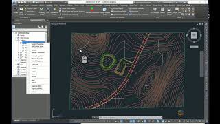 Civil 3D Surface Watershed Analysis [upl. by Arbas]