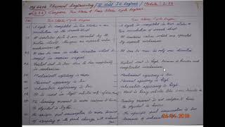 Comparison of Four Cycle engines and Two stroke cycle engines  M224  TE in Tamil [upl. by Haimirej]