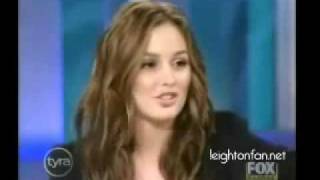 Leighton Meester  The Tyra Banks Show 2008 [upl. by Snilloc47]