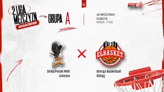 Sklep Polski MKK Gniezno  Energa Basketball Elbląg 2LM [upl. by Leonor]