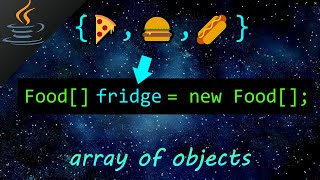 Java array of objects 🍱 [upl. by Cody]